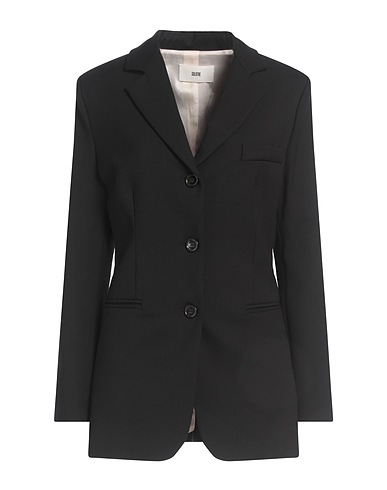SOLOTRE Blazer Black 53% Polyester, 43% Virgin Wool, 4% Elastane, Viscose