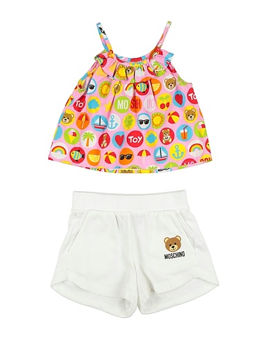 MOSCHINO KID Kids’ co-ord Pink 100% Cotton, Elastane