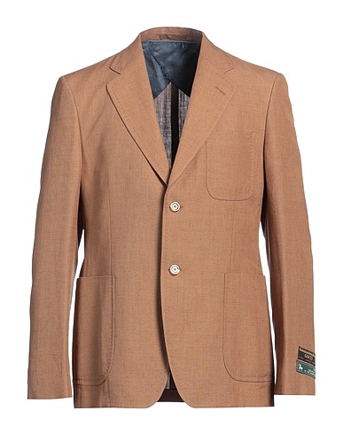 GUCCI Blazer Camel 86% Viscose, 14% Linen