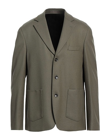 OFFICINE GÉNÉRALE Blazer Khaki 80% Wool, 20% Polyamide