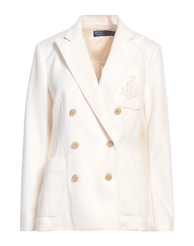 POLO RALPH LAUREN Jackett Elfenbein 57% Polyester, 23% Wolle, 11% Viskose, 9% Baumwolle