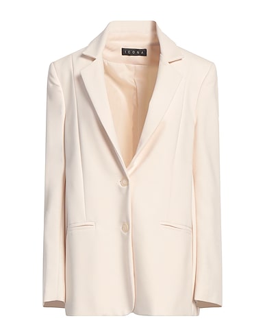 ICONA by KAOS Blazer Ivory 70% Polyester, 28% Viscose, 2% Elastane