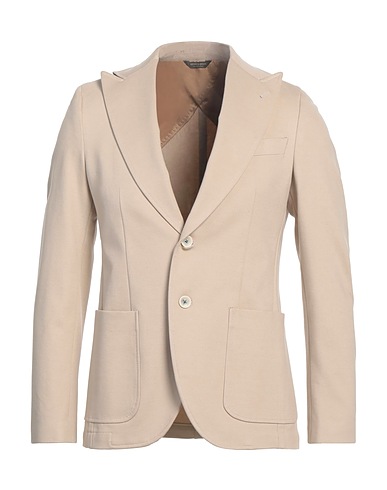 BERRY & BRIAN Blazer Beige 65% Viscose, 30% Polyamide, 5% Elastane
