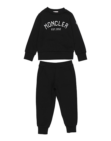 MONCLER Sportanzug Schwarz 100% Baumwolle