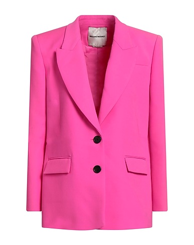 ROLAND MOURET Blazer Fuchsia 67% Wool, 33% Silk