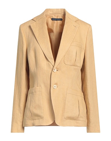 POLO RALPH LAUREN Blazer Camel 87% Linen, 13% Silk