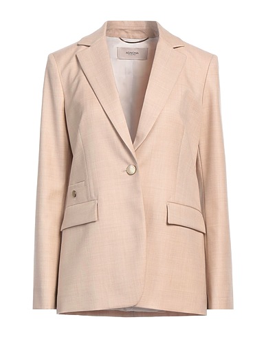 AGNONA Jackett 100% Wolle, Metall