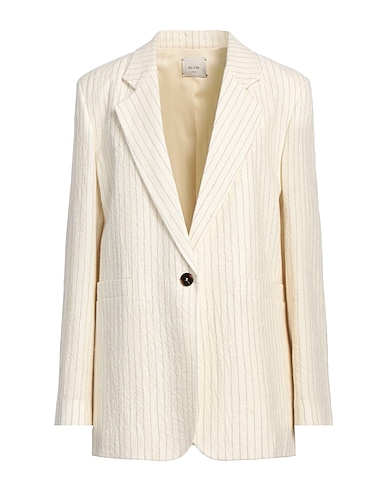 ALYSI Blazer Ivory 100% Virgin Wool