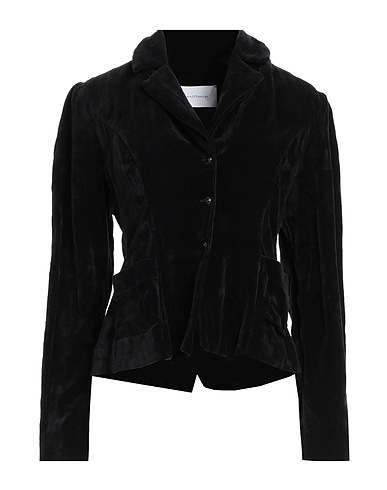 ART259DESIGN Blazer Black 95% Cotton, 5% Elastane