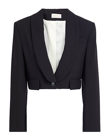 BALTI_ Jackett Schwarz 83% Polyester, 13% Viskose, 4% Elastan
