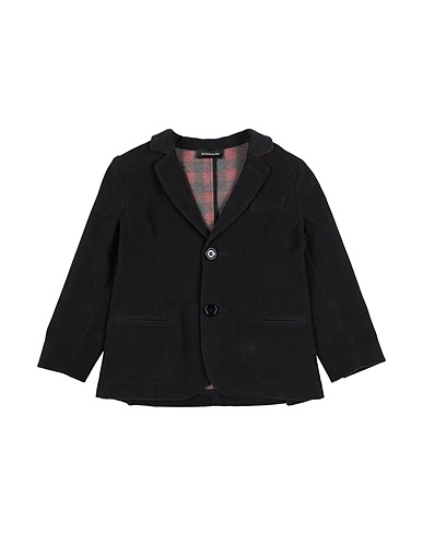 MONNALISA Blazer Midnight blue 70% Cotton, 30% Polyester