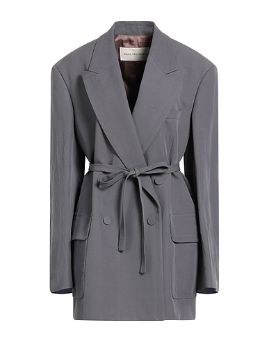 DRIES VAN NOTEN Blazer Lead 63% Wool, 23% Paper Yarn, 14% Polyamide