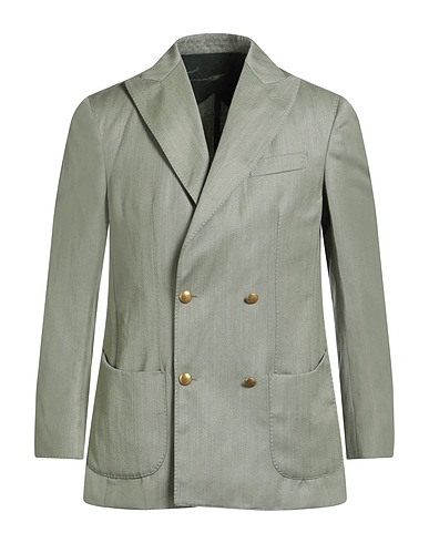 FORTELA Blazer Khaki 58% Virgin Wool, 42% Linen