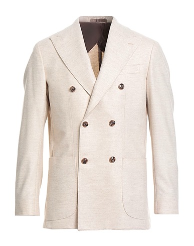 BARBA Napoli Blazer Beige 100% Virgin Wool