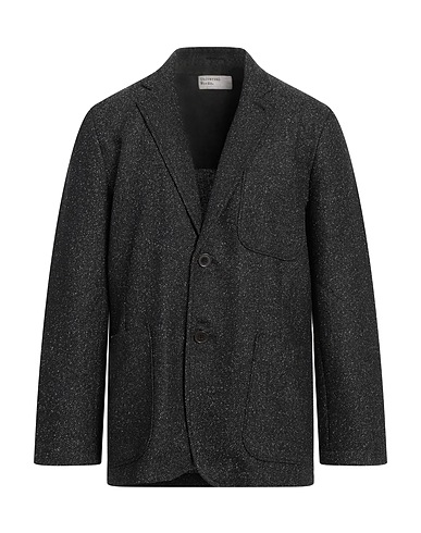 UNIVERSAL WORKS Blazer Charcoal 62% Polyester, 26% Wool, 8% Acrylic, 2% Polyamide, 2% Viscose