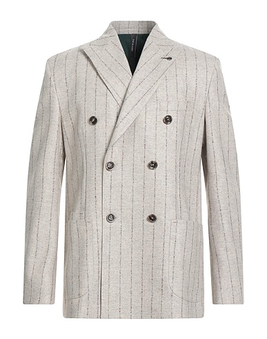 PAOLONI Blazers Hellgrau 92% Schurwolle, 7% Kaschmir, 1% Polyamid