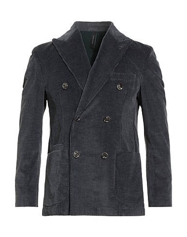 PAOLONI Blazer Charcoal 100% Cotton