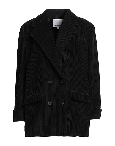 RITA ROW Blazer Black 100% Cotton