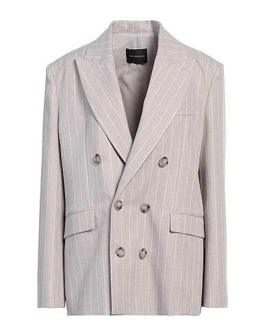 THE ANDAMANE Blazer Light grey 96% Polyester, 4% Viscose
