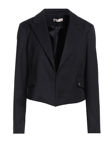PLEASE Jackett Schwarz 64% Polyester, 33% Viskose, 3% Elastan