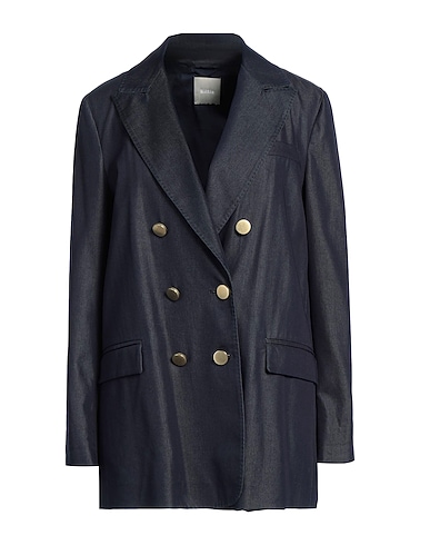 KILTIE Blazer Navy 66% Cotton, 31% Modal, 3% Elastane