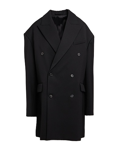 WARDROBE.NYC Abrigo Negro 100% Lana
