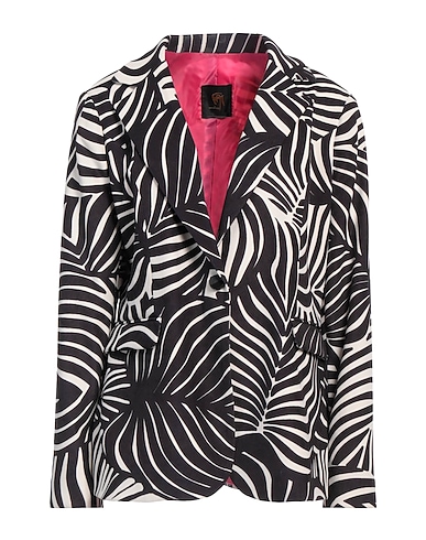 GAI MATTIOLO Blazer GM NERO 97% Polyester, 3% Elastane