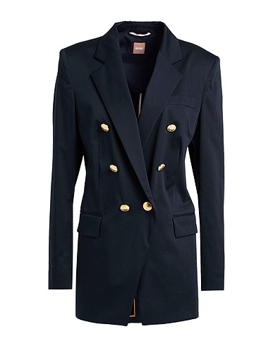 BOSS Blazer Midnight blue 96% Cotton, 4% Elastane