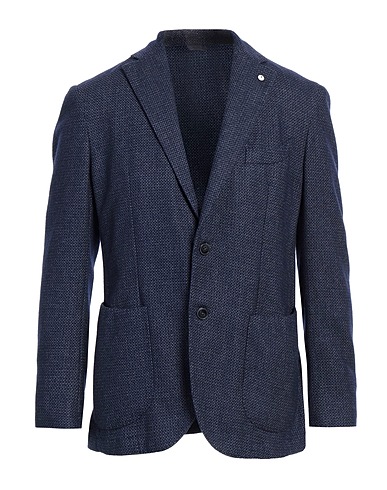 L.B.M. 1911 Blazer Navy blue 63% Wool, 23% Polyester, 14% Polyamide