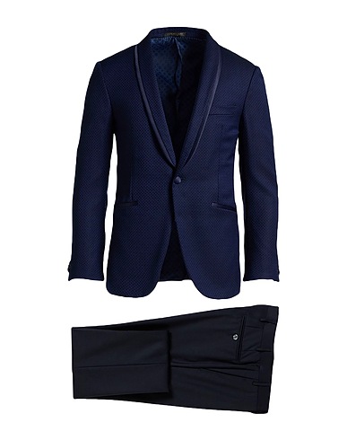 CORNELIANI Suits Midnight blue 100% Virgin Wool