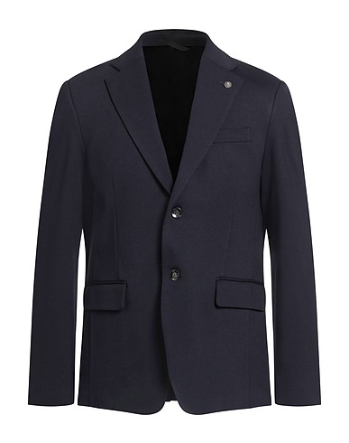 OFFICINA 36 Blazer Midnight blue 64% Viscose, 31% Polyamide, 5% Elastane