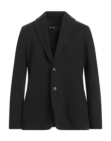 CIRCOLO 1901 Blazer Nero 95% Cotone, 5% Elastan
