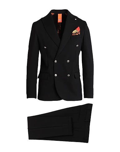 BHARNABA Suits Black 65% Viscose, 30% Polyamide, 5% Elastane