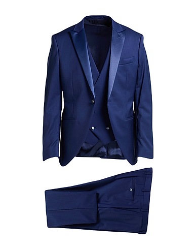 BRANDO Suits 98% Virgin Wool, 2% Elastane