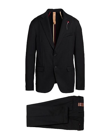 BERNESE Milano Suits Black 62% Polyester, 35% Viscose, 3% Elastane