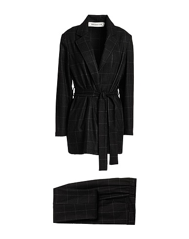 SHIRTAPORTER Suit Black 80% Wool, 20% Polyamide