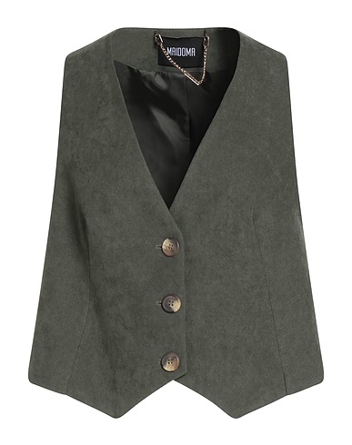 MAIDOMA Waistcoat Military green 50% Recycled polyester, 47% Polyester, 3% Elastane