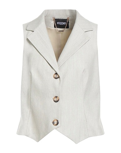 MAIDOMA Weste Hellgrau 63% Polyester, 34% Viskose, 3% Elastan