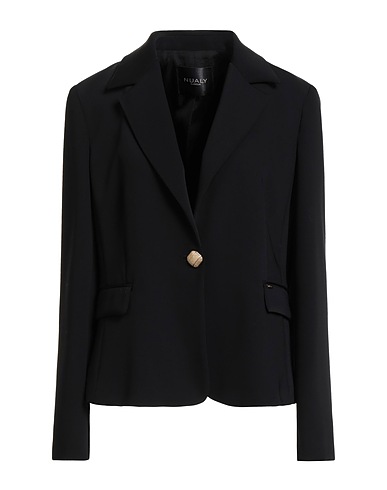 NUALY Jackett Schwarz 100% Polyester