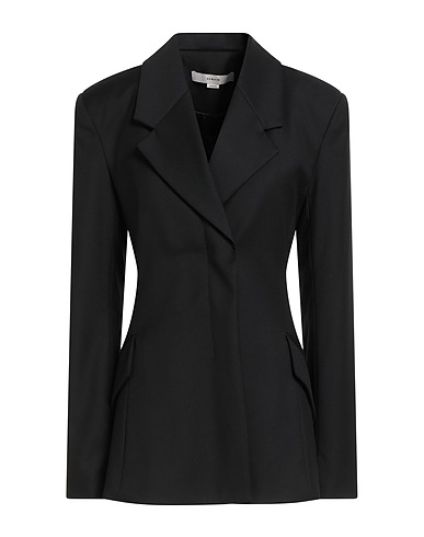 REMAIN BIRGER CHRISTENSEN テーラードジャケット ブラック ポリエステル 56% / レーヨン 41% / ポリウレタン 3%