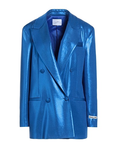 SOALLURE Giacca Blu 96% Poliestere, 4% Elastan