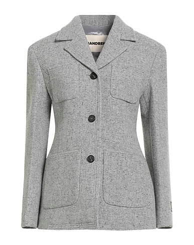 SANDBEIGE Blazer Grey 58% Wool, 36% Nylon, 6% Silk