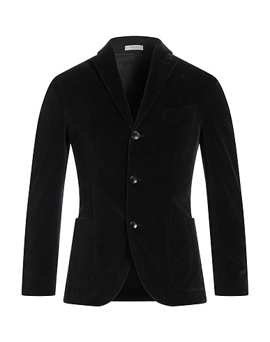 BOGLIOLI Blazer Black 98% Cotton, 2% Elastane