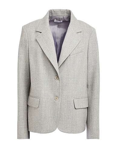 P.A.R.O.S.H. Blazer Grey 92% Wool, 6% Cashmere, 2% Elastane