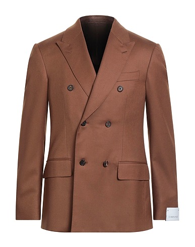 CARUSO Blazer Brown 100% Wool
