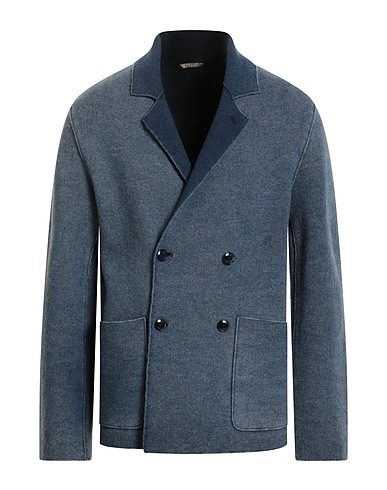 BARENA Blazer Navy 98% Virgin Wool, 2% Polyamide