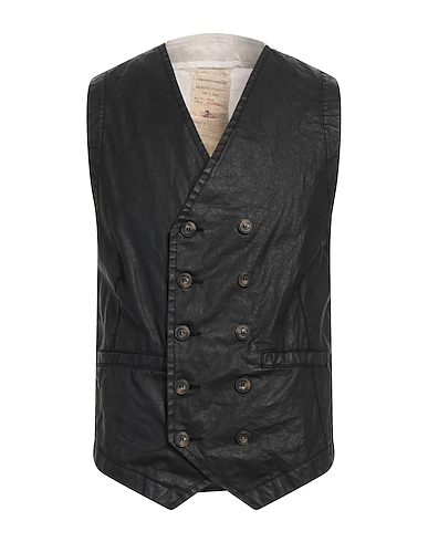 MESSAGERIE Suit vest 100% Linen, Cotton, Elastane