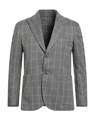 BARBATI Blazer Grey 63% Polyester, 34% Viscose, 3% Elastane