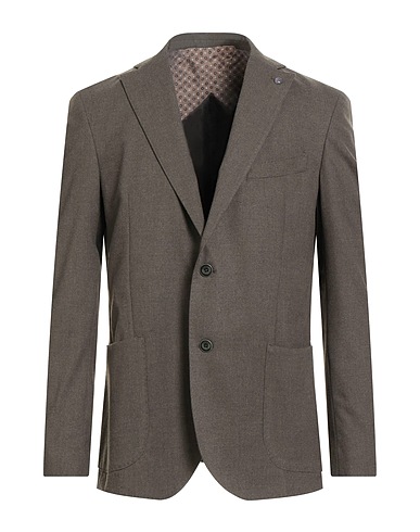 BARBATI Blazer Dark green 70% Polyester, 28% Viscose, 2% Elastane