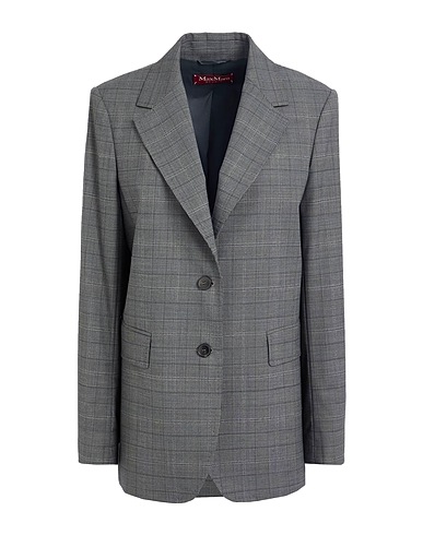 MAX MARA STUDIO Giacca Grigio 54% Lana Vergine, 44% Poliestere, 2% Elastan